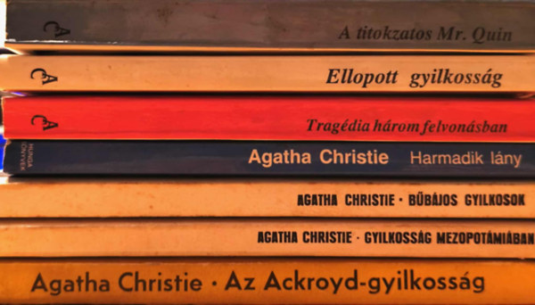 Agatha Christie - 7 db Agatha Christie krimi