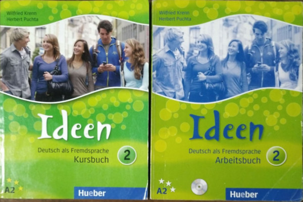 Wilfried Krenn - Herbert Puchta - Ideen 2 - A2 - Kursbuch + Arbeitsbuch Mit CD