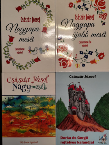 Császár József - 4 db Császár József verses mesekönyv