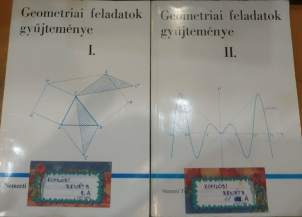 Geometriai feladatok gyűjteménye I-II.