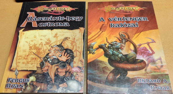 Fergus Ryan, Richard A. Knaak - 2 db DragonLance: A Rsernts-hegy ostroma + A vrtenger kalzai