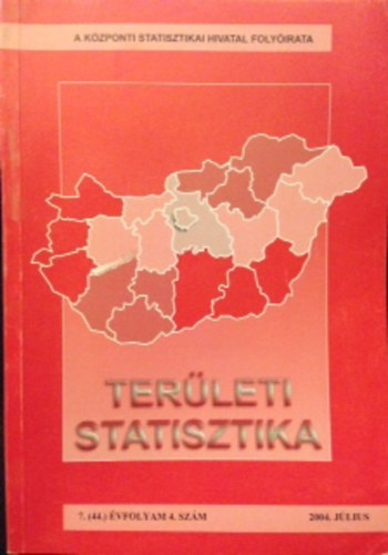 Terleti statisztika 7. (44.) vfolyam  4. szm 2004. jlius
