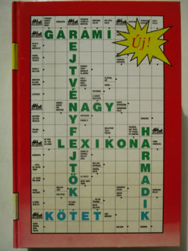 Dr. Garami Lszl-Dr. Garami Lszln - Rejtvnyfejtk nagy lexikona III.