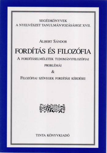 Albert Sándor - Fordítás és filozófia