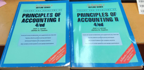 Joel J. Lerner, James A. Cashin - Schaum's Outline of Principles of Accounting I-II. (Theory and Problems of Principles of Accounting)