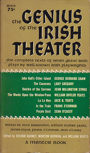 Barnet, Sylvan-Berman, Morton-Burto, William (ed.) - The Genius of the Irish Theater