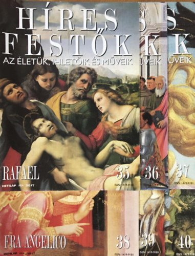 H�res fest�k (Az �let�k, ihlet�ik �s m�veik) 35-40 (6 db)