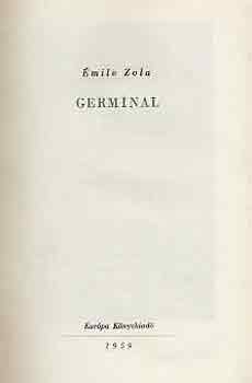 mile Zola - Germinal