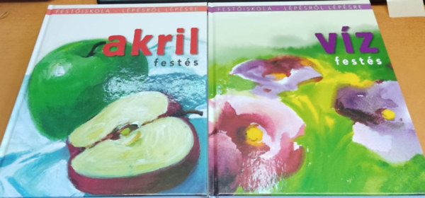 Jordi Vigu (sszell.) - Akrilfests + Vzfests (2 ktet) - Festiskola - Lpsrl lpsre