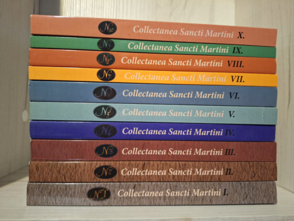 Collectanea Sancti Martini I-X. - A Pannonhalmi Főapátság Gyűjteményeinek Értesítője 1-10.