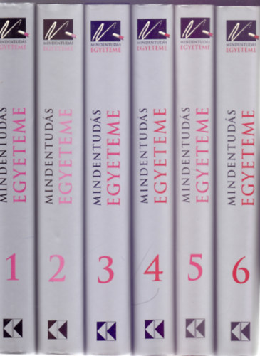 Hitseker Mria-Szilgyi Zsuzsa (szerk.) - Mindentuds Egyeteme 1-6. (Teljes sorozat)