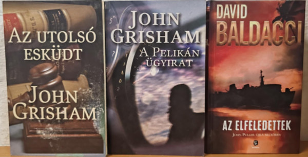 John Grisham, David Baldacci - Krimi knyvcsomag