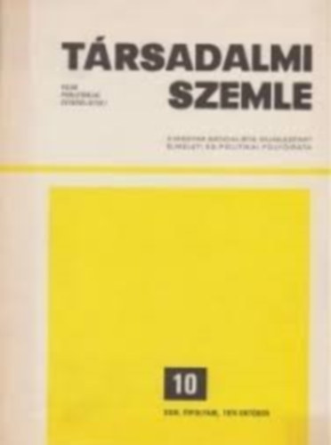Társadalmi szemle 11 XXXIV. évfolyam 1979 november