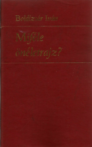 Boldizs�r Iv�n - Mif�le �n�letrajz?