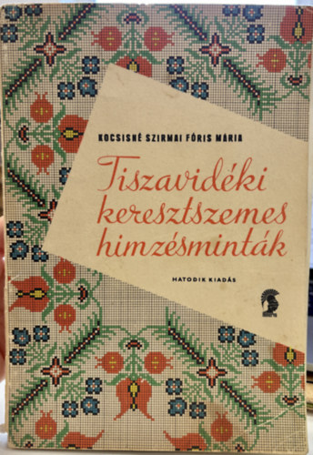 7 db Hímzésminta, hímzések lapos könyv