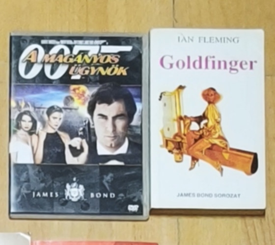 Ian Fleming - Ian Fleming-Goldfinger + ajándék James Bond DVD-A magányos ügynök-007