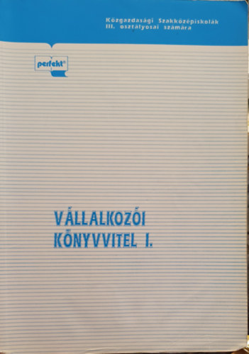 Dr. Novák Elek - Vállalkozói könyvvitel I. 733/1994