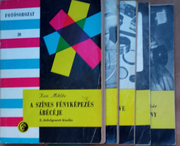 Fotósorozat 30, 37, 38, 39, 41 (5 könyv)