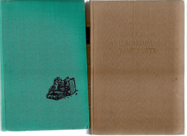 Szerb Antal - 2 db knyv, Gondolatok a knyvtrban, A vilgirodalom trtnete