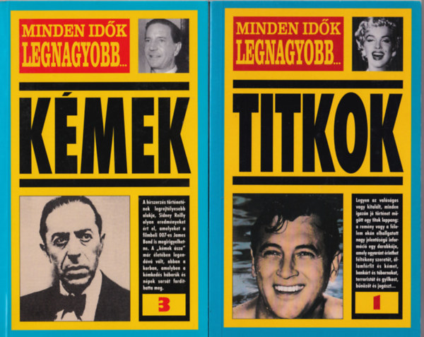 Tim Healey, Allan Hall, Roger Boar - 3 db Minden idk legnagyobb..: Kmek, Titkok, Perek.