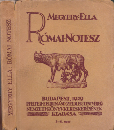Megyery Ella - Római notesz