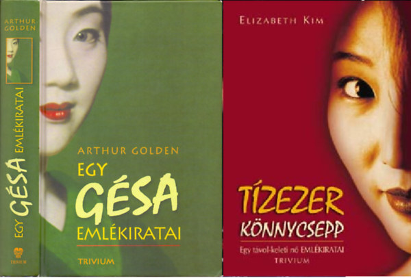 Arthur Golden, Elizabeth Kim - Egy gsa emlkiratai + Tzezer knnycsepp ( 2 ktet )