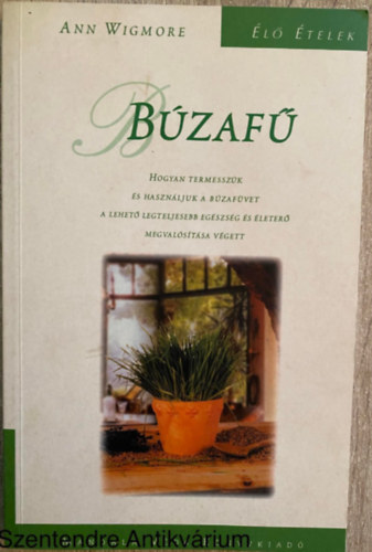 Ann Wigmore, Szerk.: Dr. Pap va, Ford.: Tasi Jlia - Bzaf - HOGYAN TERMESSZK S HASZNLJUK A BZAFVET A LEHET LEGTELJESEBB EGSZSG S LETER MEGVALSTSA VGETT (Sajt kppel)