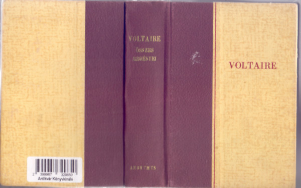 Voltaire, Fordtotta: Gyergyai Albert s Kende Istvn - Voltaire sszes regnyei (Voltaire mvei 1.  Regnyek)