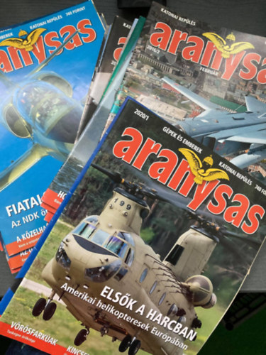 22 db Aranysas magazin vegyesen: 2016. évfolyam (2-12.), 2019. évfolyam (1-6. - 10-12.), 2020. évfolyam (1-2.)