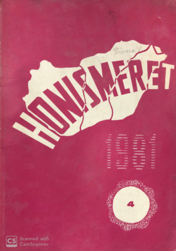 Honismeret 1981. 4. szm