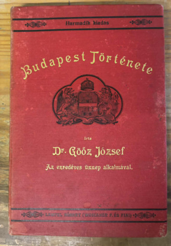 Dr. Gz Jzsef - Budapest trtnete
