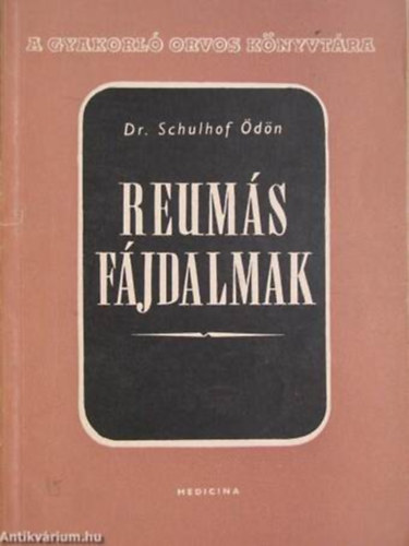 Dr. Schulhof �d�n - Reum�s f�jdalmak