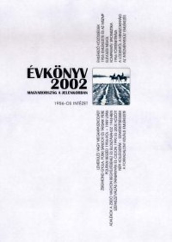 Rainer-Standeisky - Évkönyv 2002 X. - Magyarország a jelenkorban