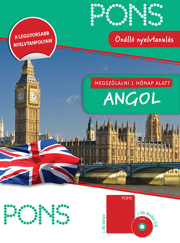 Claudia Guderia - PONS - Megsz�lalni 1 h�nap alatt - Angol + Audio-CD