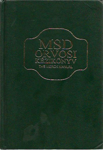 Berkow, Robert- Beers, Mark H. - MSD Orvosi K�zik�nyv (The Merck Manual)