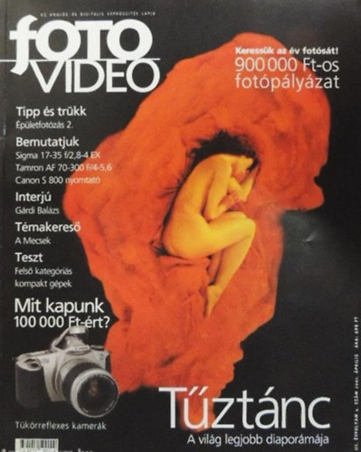 Rk Jzsef (fszerk.) - FotoVideo - III. vfolyam 4. szm 2001. prilis