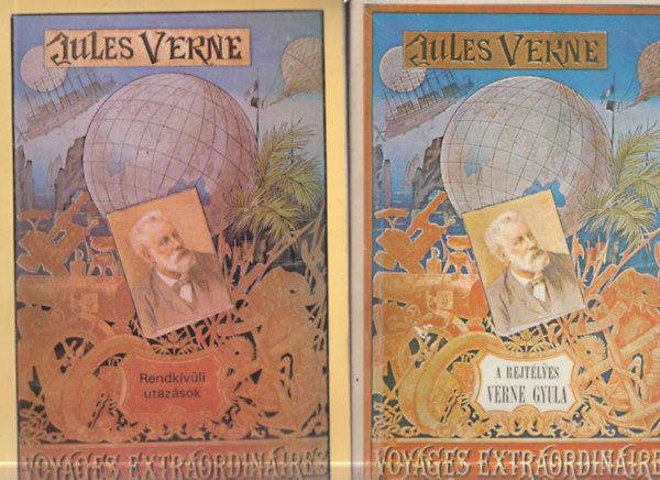 Jules Verne, Verne Gyula, Kuczka Péter (szerk.) - Rendkívüli utazások + A rejtélyes Verne Gyula