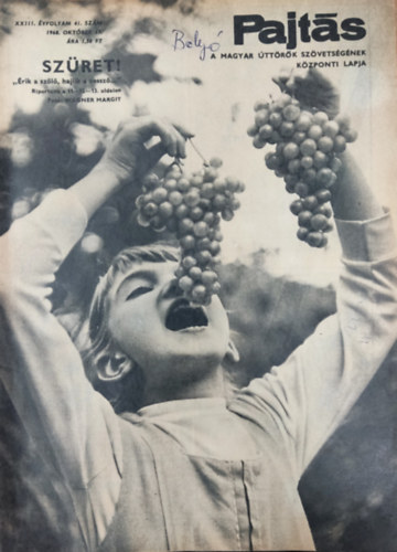 Vasvri Ferenc (szerk.) - Pajts XXIII. vfolyam 41. szm (1968)