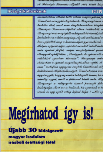 Megírhatod így is!