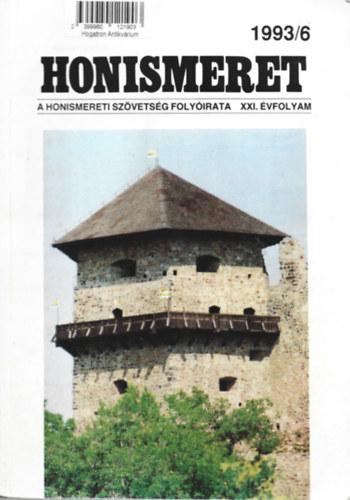 Honismereti Sz�vets�g - Honismeret 1993/6