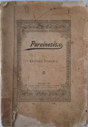 Klcsey Ferenc - Parainesis