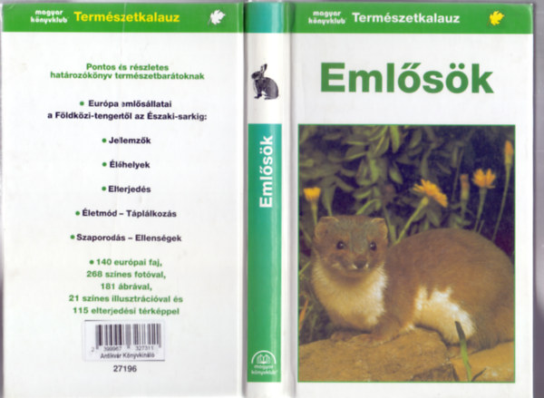 Dr. Josef Reichholf, Fordtotta: Schmidt Andrs - Emlsk (Termszetkalauz - Fritz Wendler illusztrciival)