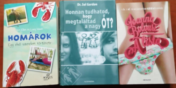 Tom Ellen s Lucy Ivison, Bolouri Joanna - 3db Ncis knyv.Homrok,A lista,Honnan tudhatod, hogy megtalltad a nagy t?