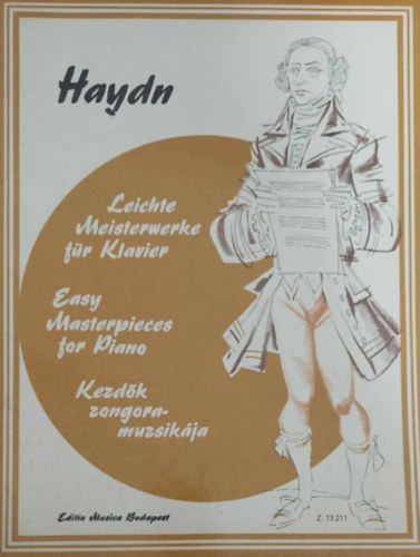 Haydn, Joseph - Kezdk zongoramuzsikja - Z13211