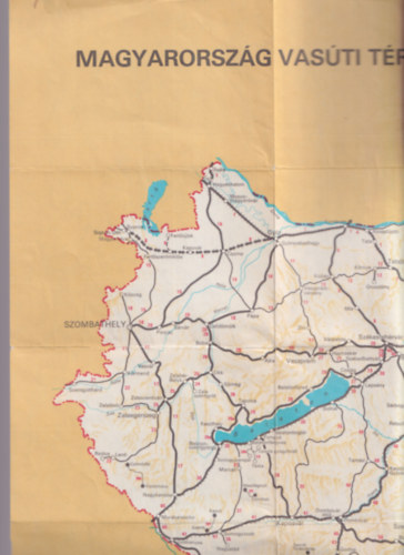Magyarorszg vasti trkpe ( 1989 )