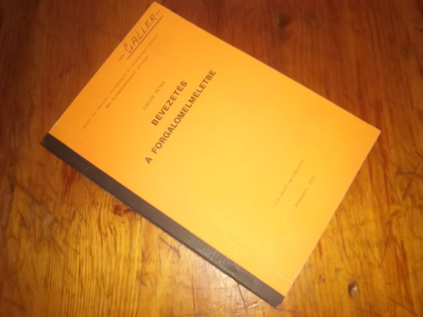 Eisler Péter - Bevezetés a forgalomelméletbe