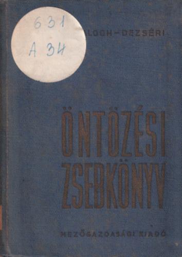 Alcser-Balogh-Dezs�ri - �nt�z�si zsebk�nyv