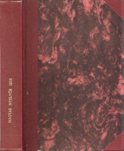 Lrincze Lajos (szerk.) - Magyar Nyelvr (1988. - CXII. teljes vfolyam)