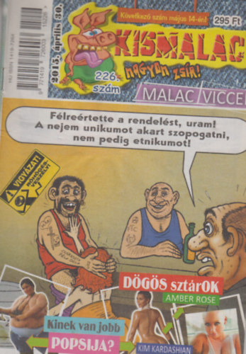 A. Furrier (f�szerk.) - Kismalac 226 - 2015. �prilis 30., XVII. �vfolyam 9. sz�m (226. sz�m)