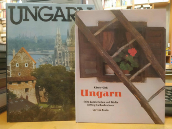 Gink Kroly, Fekete Gyula - 2 db Ungarn - Ungarn (Seine Landschaften und Stdte Achtzig Farbaufnahmen)